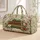 Vintage Books and Wildflowers for Relaxing Beach Reading Getaways and Boho Escapes Quilted Weekend Bag - 1