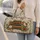 Vintage Books and Wildflowers for Relaxing Beach Reading Getaways and Boho Escapes Quilted Weekend Bag - 2