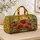 Crimson Poppy Meadow and Wildflowers for Bohemian Weekend Getaways Quilted Weekend Bag - 4