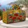 Crimson Poppy Meadow and Wildflowers for Bohemian Weekend Getaways Quilted Weekend Bag - 5