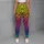 Neon Lime Rainbow Leopard Spots for Bold Gym Sessions and Outdoor Running Style Leggings - 5