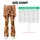 Warm Giraffe Spots for Yoga, Gym Training, and Everyday Activewear Leggings - 7
