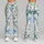 Blue Ocean Fish and Jellyfish for Coastal Yoga, Pilates and Everyday Active Style Leggings - 9