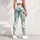 Blue Ocean Fish and Jellyfish for Coastal Yoga, Pilates and Everyday Active Style Leggings - 5