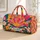 Bold Color-Block Shapes for Sunny Beach Escapes, Vacations, and Colorful Getaways Quilted Weekend Bag - 1