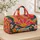 Bold Color-Block Shapes for Sunny Beach Escapes, Vacations, and Colorful Getaways Quilted Weekend Bag - 4