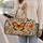 Butterflies and Wildflowers for Sunny Beach Days and Relaxed Weekend Getaway Travel Quilted Weekend Bag - 2