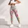Pink Meadow Blooms for Yoga, Pilates, and Everyday Garden-Inspired Style Leggings - 5