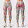 Pink Meadow Blooms for Yoga, Pilates, and Everyday Garden-Inspired Style Leggings - 3
