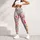 Pink Meadow Blooms for Yoga, Pilates, and Everyday Garden-Inspired Style Leggings - 5