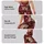 Galloping Cream Horses on Burgundy for Yoga, Pilates and Equestrian Lifestyle Wear Leggings - 2