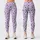 Lavender Black Polka Dots for Yoga, Pilates and Everyday Activewear Leggings - 3