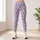 Lavender Black Polka Dots for Yoga, Pilates and Everyday Activewear Leggings - 6