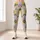Geometric Tropical Florals for Yoga, Pilates and Everyday Active Living for Active Women Leggings - 4