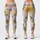 Geometric Tropical Florals for Yoga, Pilates and Everyday Active Living for Active Women Leggings - 1