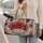 Americana Rose, Star and Stripe Motifs for Road Trips, Summer Holidays and Getaways Quilted Weekend Bag - 2