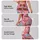 Pink Donut Dessert Motifs for Yoga, Pilates and Sweet Everyday Style Leggings - 2