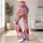 Pink Donut Dessert Motifs for Yoga, Pilates and Sweet Everyday Style Leggings - 11