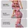 Pink Donut Dessert Motifs for Yoga, Pilates and Sweet Everyday Style Leggings - 2