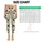 Playful Panda Bamboo Motifs for Yoga Sessions and Everyday Activewear Leggings - 3