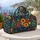 Colorful Wildflower and Cactus Florals for Bohemian Getaways and Weekend Adventures Quilted Weekend Bag - 5