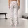 Blush Daisy And Sage Floral Motifs For Yoga Pilates And Everyday Wear Leggings - 10