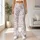 Blush Daisy And Sage Floral Motifs For Yoga Pilates And Everyday Wear Leggings - 11