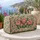 Pink Tulip Garden Blooms for Coastal Getaways and Relaxed Spring Travel for Her Quilted Weekend Bag - 5