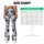 Gray White Camouflage Motif for Yoga, Pilates, Travel and Everyday Athleisure Style Leggings - 7