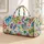 Colorful Flip-Flop Motifs for Sunny Beach Days and Summer Vacation Getaways Quilted Weekend Bag - 1
