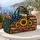 Sunflowers and Stars Americana Floral for Beach Trips and Summer Getaways Quilted Weekend Bag - 5