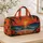 Tropical Sunset, Palm Trees And Ocean Waves For Beach Getaways And Summer Coastal Travel Quilted Weekend Bag - 4