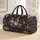Pink Rose and Bluebell Florals for Campsite Getaways and Weekend Adventures for All Quilted Weekend Bag - 1