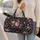 Pink Rose and Bluebell Florals for Campsite Getaways and Weekend Adventures for All Quilted Weekend Bag - 2