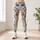 Blue Wildflowers and Botanical Blooms for Yoga, Pilates and Everyday Active Outings Leggings - 4