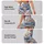 Blue Wildflowers and Botanical Blooms for Yoga, Pilates and Everyday Active Outings Leggings - 8