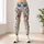 Blue Wildflowers and Botanical Blooms for Yoga, Pilates and Everyday Active Outings Leggings - 6