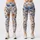 Blue Wildflowers and Botanical Blooms for Yoga, Pilates and Everyday Active Outings Leggings - 1
