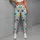 Colorful Paw Prints for Yoga, Pilates, Gym Sessions and Everyday Active Lifestyle Leggings - 4