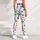 Colorful Paw Prints for Yoga, Pilates, Gym Sessions and Everyday Active Lifestyle Leggings - 5