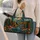 Autumn Evergreen Forest Landscape for Beach Travel, Camping, and Weekend Getaways Quilted Weekend Bag - 2
