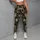 Cream Spotted Wild Cats on Charcoal for Yoga, Running and Everyday Activewear Style Leggings - 6