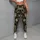 Cream Spotted Wild Cats on Charcoal for Yoga, Running and Everyday Activewear Style Leggings - 4