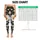 White Daisy Blooms on Charcoal for Yoga, Running and Everyday Activewear Style Leggings - 3