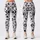 Monochrome Concentric Polka Dots for Yoga, Pilates and Everyday City Style for Women Leggings - 3