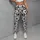 Monochrome Concentric Polka Dots for Yoga, Pilates and Everyday City Style for Women Leggings - 5