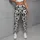 Monochrome Concentric Polka Dots for Yoga, Pilates and Everyday City Style for Women Leggings - 4