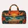 Retro Palm Sunset and Ocean Waves for Beach Getaways and Tropical Travel Quilted Weekend Bag - 6