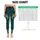 Teal and Emerald Peacock Feather Motifs for Yoga, Pilates and Everyday Wellness Style Leggings - 3