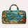 Tropical Sea Turtle And Palm Beach Scene For Sunny Coastal Getaways Quilted Weekend Bag - 6